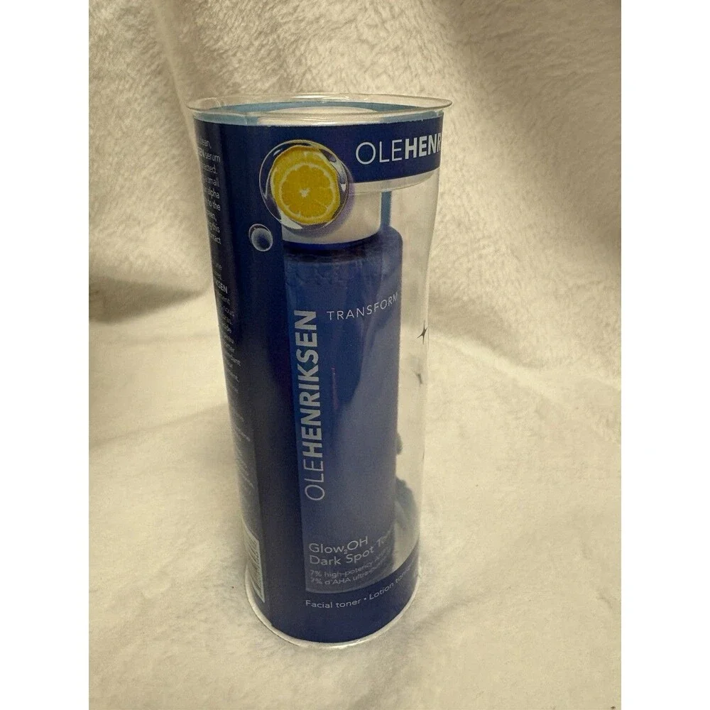 Ole Henriksen Glow2OH Dark Spot Toner 2.2 oz / 65mL AHA Facial Toner New Sealed